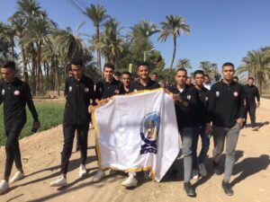 طلاب حقوق قنا فى زيارة ميدانية لمشروعات "حياة كريمة" بفرشوط 131 - جريدة المساء