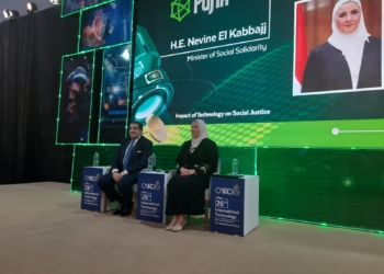 إطلاق "منصة الخير " للقطاع الخاص بالتعاون مع "إي فينانس" خلال فعاليات كايرو اي سي تي: وزيرة التضامن تشكر أسامة كمال وتعلن أن المنصة تتيح للقطاع الخاص تخصيص بعض إيراداتها لأعمال خيرية 22 - جريدة المساء