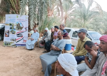 بحوث الصحراء والفاو ينظمان مبادرة تعميم استخدام الممارسات الزراعية السليمة بالوادي الجديد 17 - جريدة المساء