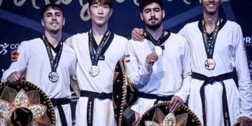 سيف عيسي يفوز ببرونزية العالم للتايكوندو 2 - جريدة المساء سيف عيسي يفوز ببرونزية العالم للتايكوندو 1 - جريدة المساء