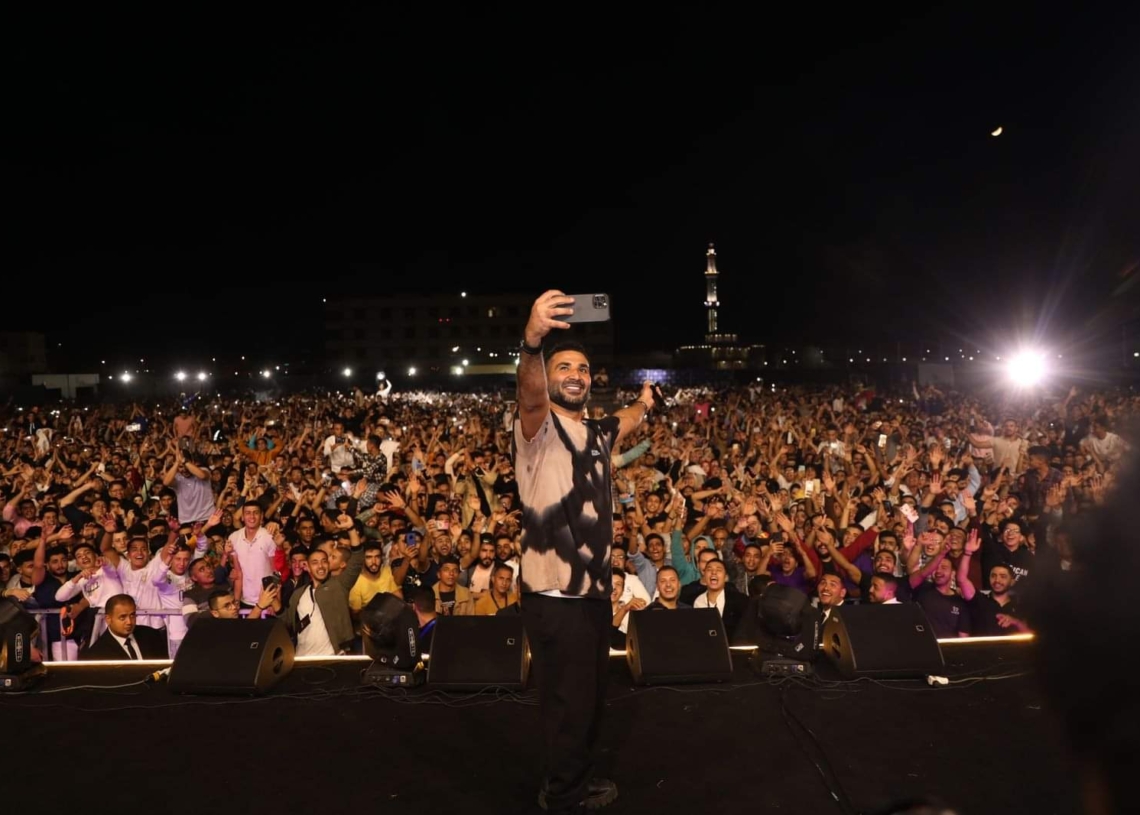حفل أسطوري لأحمد سعد وتامر عاشور في أقوي حفلات جامعة الدلتا 19 - جريدة المساء