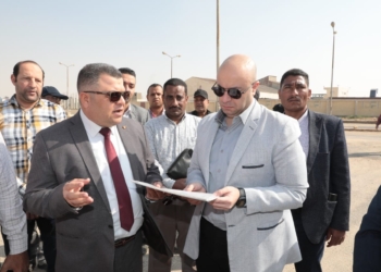 محافظ بني سويف يوجه بسرعة الانتهاء من البنية التحتية والمرافق  بمنطقة الحرفيين شرق النيل 17 - جريدة المساء