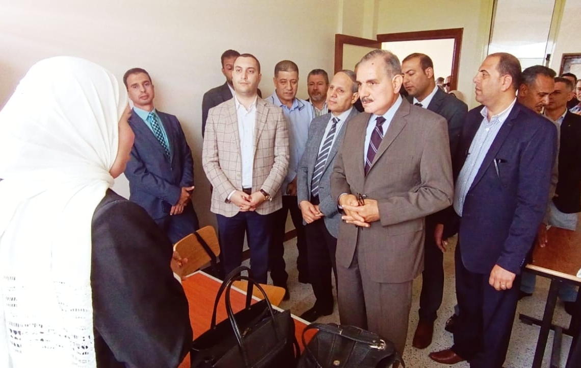 محافظ كفر الشيخ إفتتح مدرسة حسن الجمال انشاء جديدة تزامنا مع الاحتفال بالعيد القومي 19 - جريدة المساء