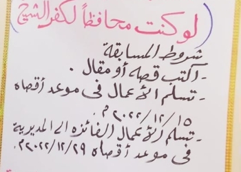 " ماذا تفعل لو كنت محافظا" في كفر الشيخ 29 - جريدة المساء