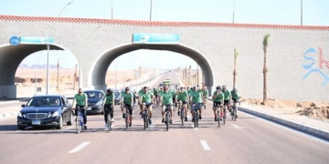 على هامش مؤتمر الشباب للمناخ COY17.. وزير الشباب والرياضة يطلق المهرجان الرياضي للدراجات وسط مشاركة1500 شاب وفتاة من دول العالم 1 - جريدة المساء