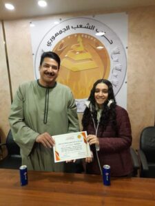 "الشعب الجمهوري" بقنا يكرم الأولى على مستوى العالم في برمجة الروبوت 25 - جريدة المساء