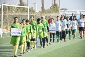 بالصور.. وزير الشباب والرياضة ومحافظ الشرقية يفتتحان دوري كرة القدم النسائية لمراكز شباب مصر 69 - جريدة المساء