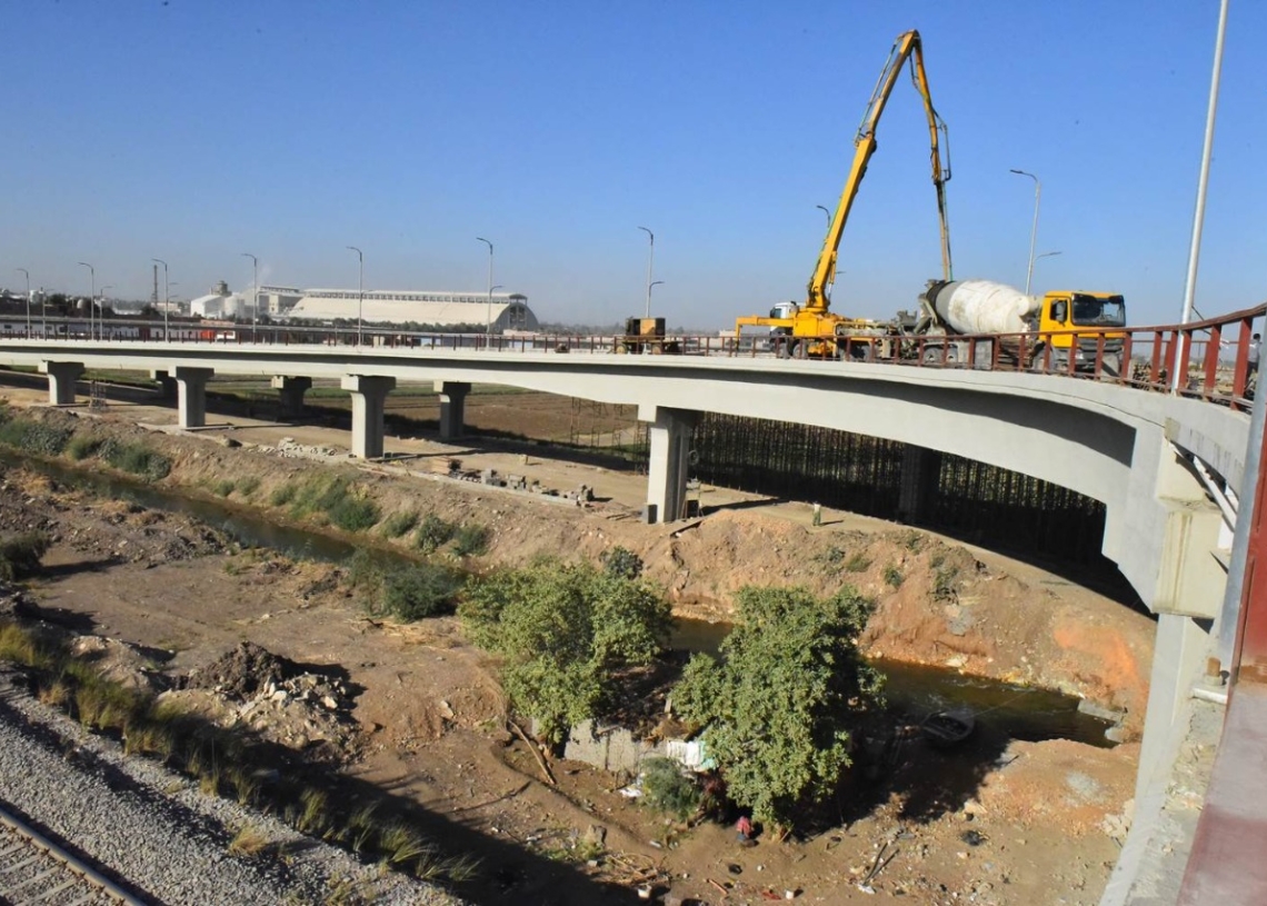 تنفيذ 90% من مشروع كوبري منقباد العلوي 19 - جريدة المساء