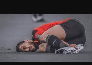 صدمة في الاهلي... اصابة اكرم توفيق بالصليبي في المران 20 - جريدة المساء