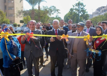 افتتاح معرض زهور الخريف بالمشتل التعليمي بجامعة المنيا 25 - جريدة المساء
