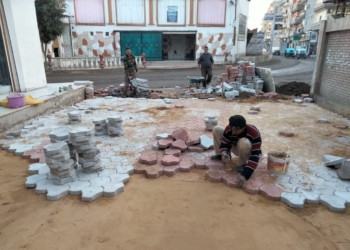 تمهيد الطرق ورصفها بالاسفلت وعدد من الشوارع بالانترلوك بمدن كفر الشيخ 29 - جريدة المساء
