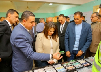 وزيرة الهجرة فى الشرقية مع صناع الخير