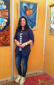 "ساره توما"ساحرة الفنون الجميلة أشهر مصممة دمى مصرية قديمة "بالداخلة 23 - جريدة المساء