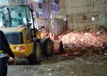 رفع 120طن مخلفات وقمامة بقرى وأحياء المنيا 19 - جريدة المساء