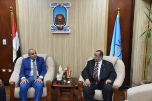 رئيس جامعة الأقصر يستقبل وفد البريد المصري لبحث سبل التعاون المشترك 19 - جريدة المساء