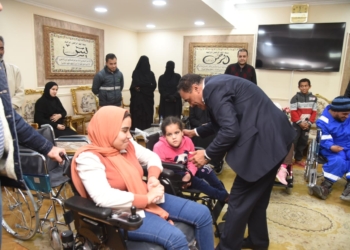 10 كراسي متحركة لذوي الاعاقة بمطروح 33 - جريدة المساء