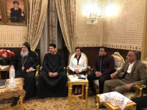 الشعب الجمهوري بقنا يزور مطرانية الأقباط الأرثوذكس للتهنئة بعيد الميلاد المجيد 21 - جريدة المساء