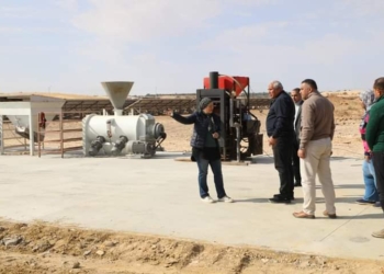 "الزملّوط" يطلق اشارة أول وحدة سكنية صديقة للبيئة بالخارجة 20 - جريدة المساء