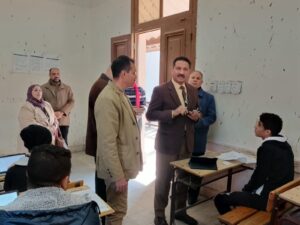 حذر من اصطحاب الموبايل.." سلومة "يطمئن على امتحانات"ثانيةثانوى' 23 - جريدة المساء