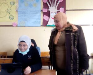 وكيل تعليم القاهرة تتابع امتحانات الصف الأول الثانوي بالمعصرة 27 - جريدة المساء