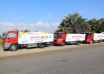 قوافل صندوق تحيا مصر تصل محافظة شمال سيناء 27 - جريدة المساء