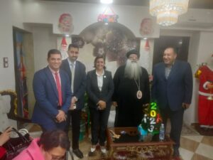 حزب الشعب الجمهوري بنجع حمادي يواصل تقديم التهنئة للأخوة الأقباط بعيد الميلاد المجيد 27 - جريدة المساء