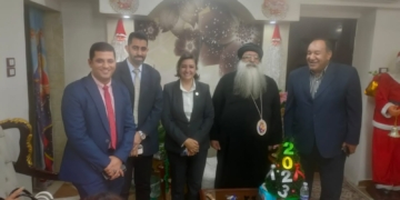 حزب الشعب الجمهوري بنجع حمادي يواصل تقديم التهنئة للأخوة الأقباط بعيد الميلاد المجيد 1 - جريدة المساء