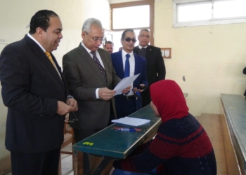 انطلاق مارثون امتحانات الفصل الدراسي الأول بجامعة المنيا 35 - جريدة المساء