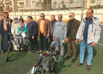 إهداء  دراجات لأسر الشهداء ضمن مبادرة " دراجتك ..صحتك" بالتعاون بين وزارة الشباب وصندوق تكريم الشهداء 23 - جريدة المساء
