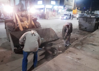 تنفيذاً لتوجيهات محافظ أشرف عطية .. إزالة فورية لحالة تعدى ورفع 50 طن تراكمات وإشغالات بأسوان 17 - جريدة المساء