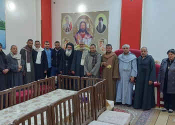 للتهنئة بأعياد الميلاد.. "الشعب الجمهوري" بالوقف يزور كنيسة أبي فام الجندي بالمراشدة 17 - جريدة المساء