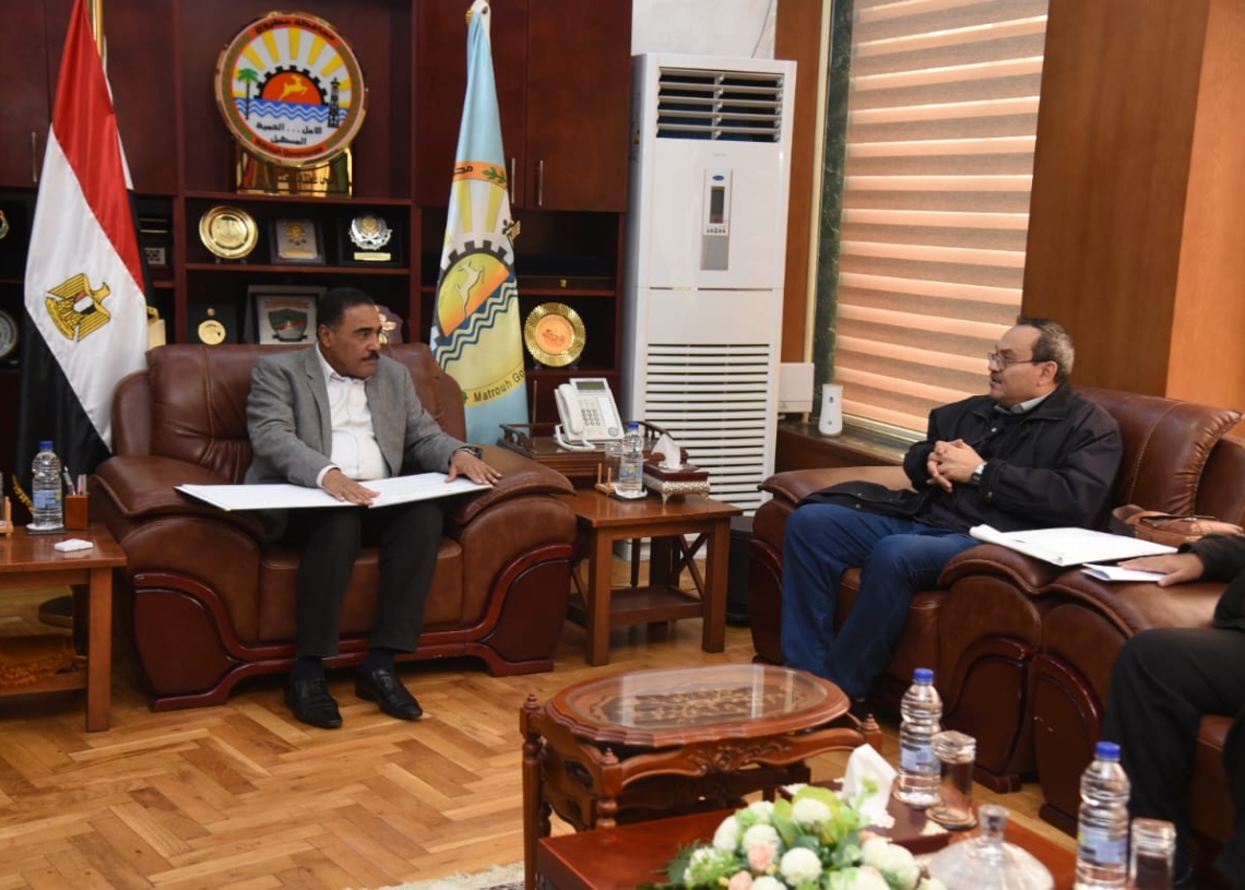 مطروح تتسلم نسخة من مخرجات مشروع تقييم مصادر المياه الجوفية والسطحية لأهداف التنمية المستدامة 19 - جريدة المساء
