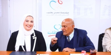 وزيرة التضامن خلال تفقد مركز مجدى يعقوب