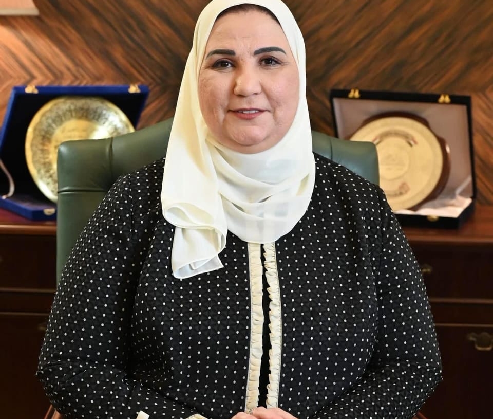 نيفين القباج وزيرة التضامن الاجتماعى