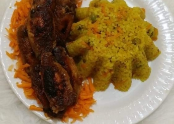 طريقة تحضير وجبة من أجنحة الدجاج مع الأرز بالخضار 19 - جريدة المساء