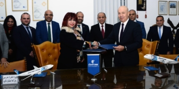 بروتوكول تعاون بين مصر للطيران و المستثمرات العرب للترويج للسياحة العلاجية 2 - جريدة المساء بروتوكول تعاون بين مصر للطيران و المستثمرات العرب للترويج للسياحة العلاجية 1 - جريدة المساء