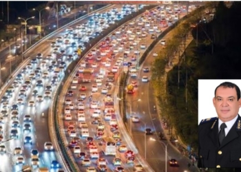 النشرة المرورية الأربعاء ٢٢ فبراير .. محور بديل لتخفيف الازدحام أعلي الدائري 25 - جريدة المساء