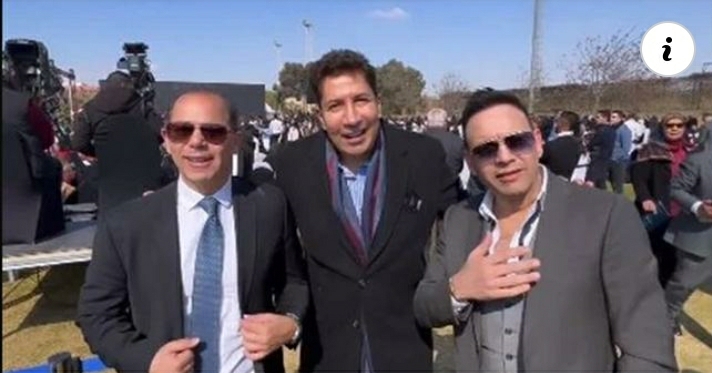 هانى رمزى ورامى امام ومصطفى قمر يحتفلون بتخرج ابنائهم 19 - جريدة المساء