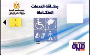 التضامن تبدأ طرح بطاقة الخدمات المتكاملة الملونة لمستحقيها وفقا لدرجة الإعاقة لتذليل الصعوبات 22 - جريدة المساء البطاقة الزرقاء