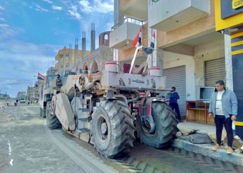 فى كفرالشيخ رصف الطرق وتركيب خطوط تصريف المياه وتطوير مصيف بلطيم استعدادا لموسم الصيف المقبل 21 - جريدة المساء