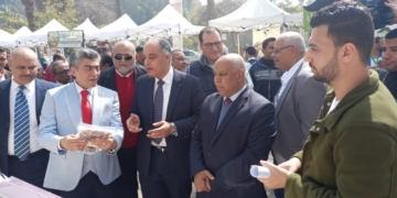 افتتاح مهرجان القاهرة الدولي للتمور في حديقة الأورمان 2 - جريدة المساء افتتاح مهرجان القاهرة الدولي للتمور في حديقة الأورمان 1 - جريدة المساء