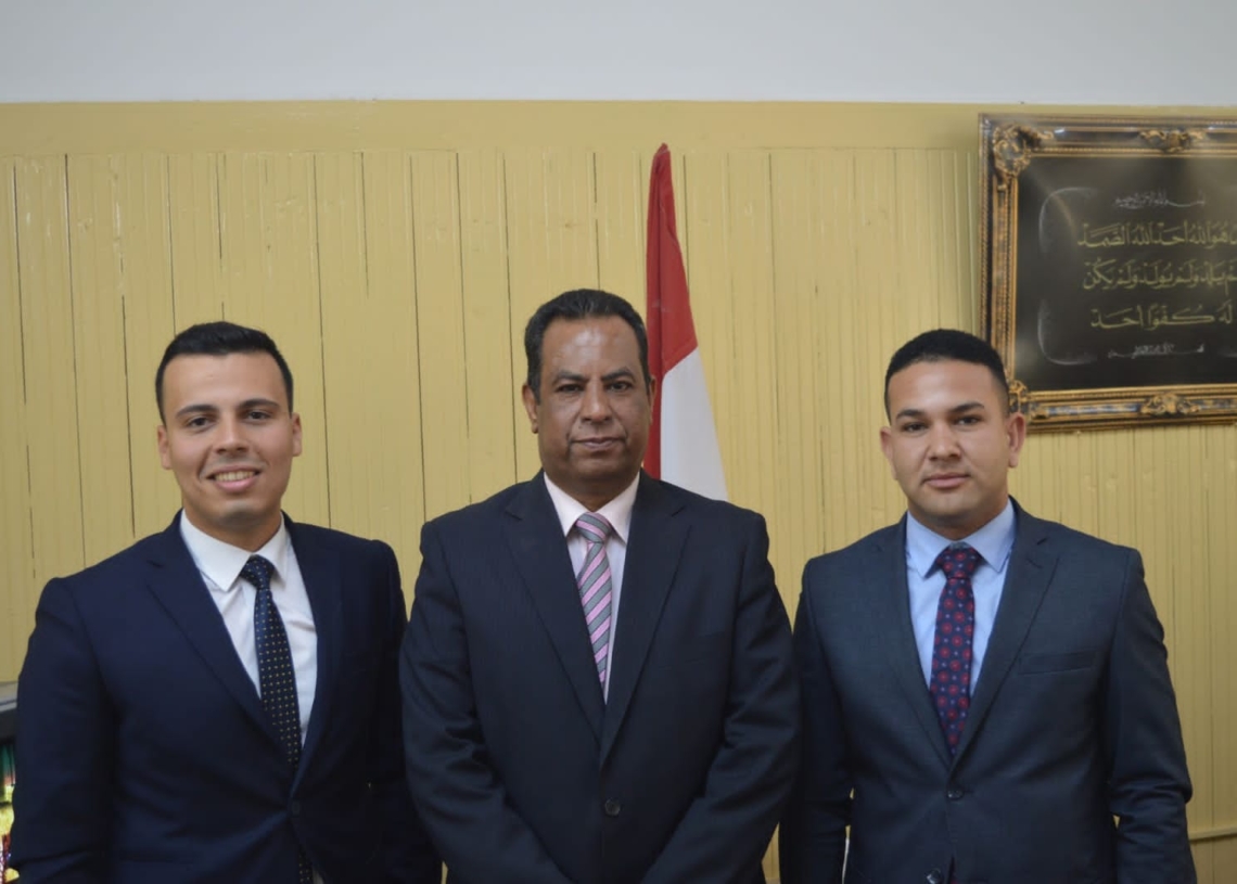 عميد حقوق قنا يستقبل المعيدين الجدد 15 - جريدة المساء