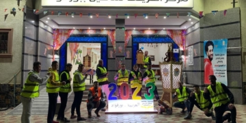 المتعافين من الإدمان يزيّنون مراكز العزيمة بالزينة الرمضانية 1 - جريدة المساء