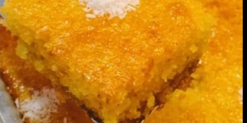 الشيف شيرى تقدم طريقة بسيطة لعمل‏ كيك البسبوسه بالبرتقال 1 - جريدة المساء