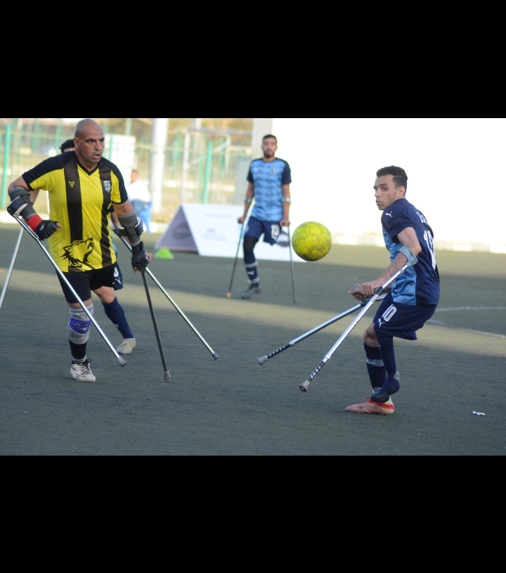 افتتاح أول دوري لكرة القدم لأصحاب الساق الواحدة 18 - جريدة المساء افتتاح أول دوري لكرة القدم لأصحاب الساق الواحدة 17 - جريدة المساء