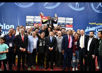 وزير الشباب يكرم الفائزين بكأس العالم للخماسى الحديث بالجامعة الأمريكية 23 - جريدة المساء