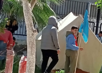 المعسكر التدريبي لإدارة الأزمة و درء المخاطر لعشائر الجوالة بمراكز شباب سيدى سالم 15 - جريدة المساء