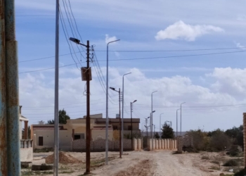 رئيس مدينة مرسي مطروح تحويل التيار الكهربائي من هوائي لأرضي بعلم الروم 23 - جريدة المساء