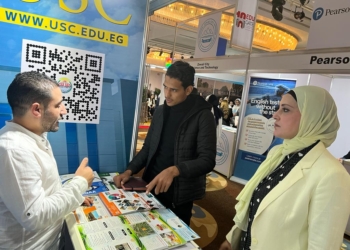استمراراً لتمثيل جامعة مدينة السادات لليوم الثاني بمعرض الملتقي الدولي للتعليم العالى للجامعات والمنح والتدريب إيديوجيت 33 - جريدة المساء