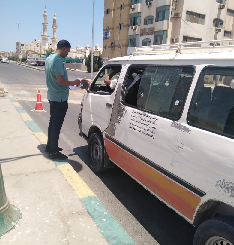 حملات مرورية على مواقف السيارات .. بالبحر الأحمر 19 - جريدة المساء